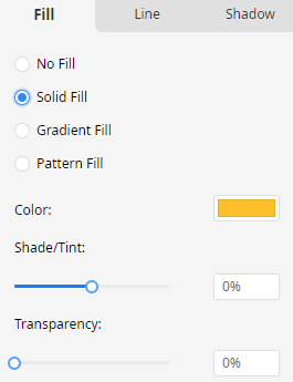 solid fill option