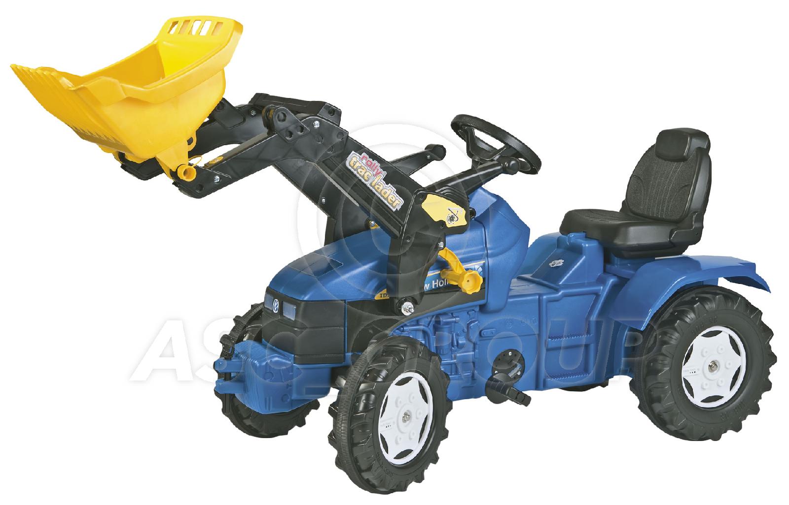 Rolly Toys - NEW HOLLAND TD 5050 Ride on Pedal Tractor with Trac Loader ...