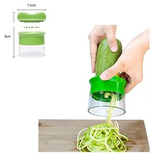 Rallador Espiral Corta Verduras Spiralizer Fideos Veggie