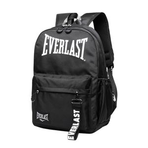 Mochila Everlast Urbana Deportiva Unisex Color Negro con Llavero