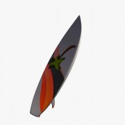 Surfboard v1  3d model