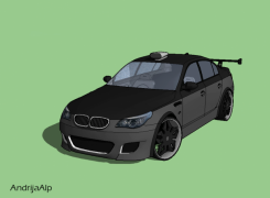 Car Tuned 3d model