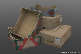 Boxes 3d model