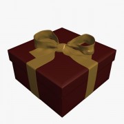 gift box v1  3d model