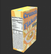 Cereal Box 3d model