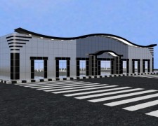 Architecture 3d model