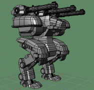 Fury (robot di guerra) 3d model