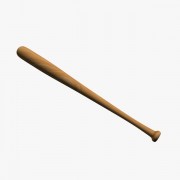  Baseball bat v1  3d model