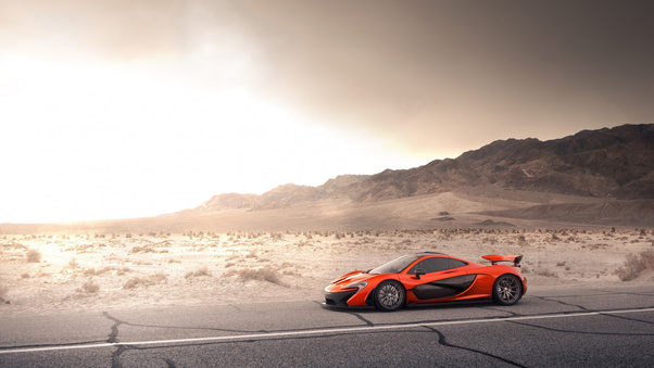 Mclaren P1 Side View Wallpaper