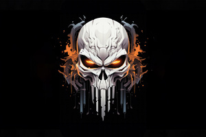 Punisher Skull (1400x1050) Resolution Wallpaper