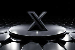 X Logo (1440x900) Resolution Wallpaper