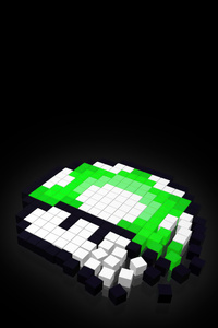 Mushroom Minecraft (640x1136) Resolution Wallpaper