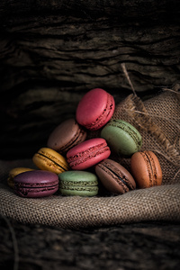 Macaroon Cookies (240x320) Resolution Wallpaper