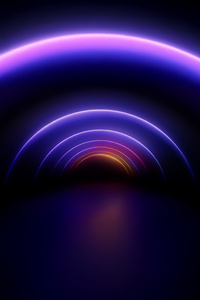 Neon Glowing Colorful (1080x2160) Resolution Wallpaper