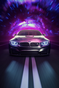 Bmw M4 Speed Of Light (480x854) Resolution Wallpaper