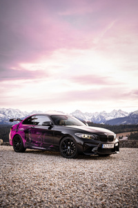 Bmw Mountain Queen (2160x3840) Resolution Wallpaper