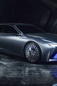 Lexus LS Concept 4k 2017 (1440x2560) Resolution Wallpaper