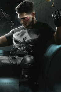 Punisher Watchful Eye (1280x2120) Resolution Wallpaper