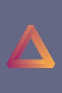 Penrose Triangle (360x640) Resolution Wallpaper