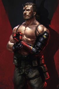 Venom Snake Metal Gear (540x960) Resolution Wallpaper