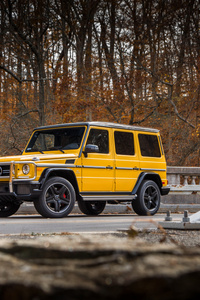 2017 Mercedes AMG G63 4k (1080x2160) Resolution Wallpaper