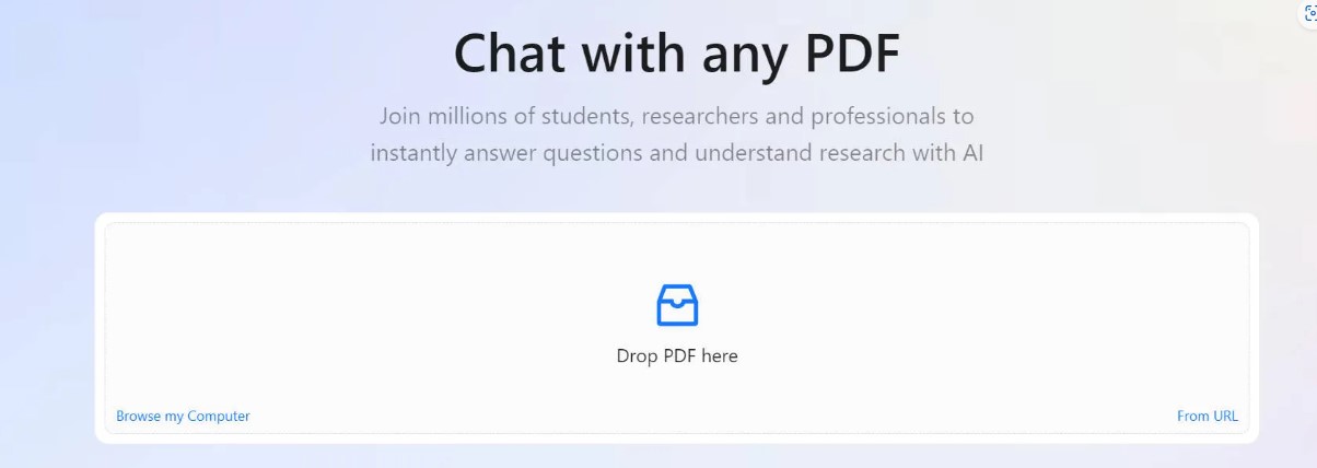 chatpdf pdf reader ai