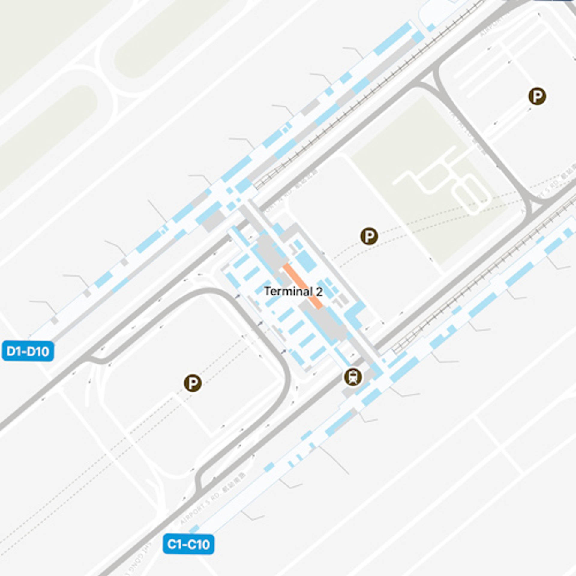 Taoyuan International Airport Map Ontheworldmap Com - vrogue.co