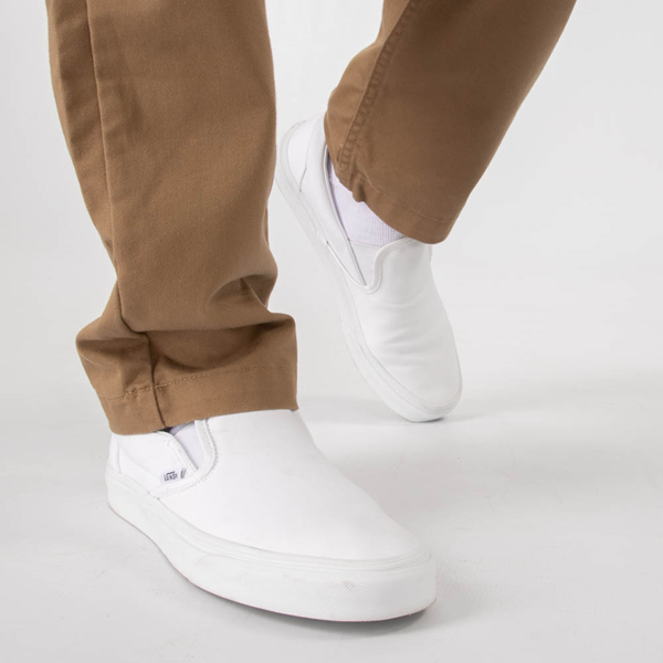 alternate view Vans Slip-On Skate Shoe - WhiteALT1C