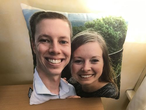 undefined review of Custom Portrait Pillow image 1 out of 1