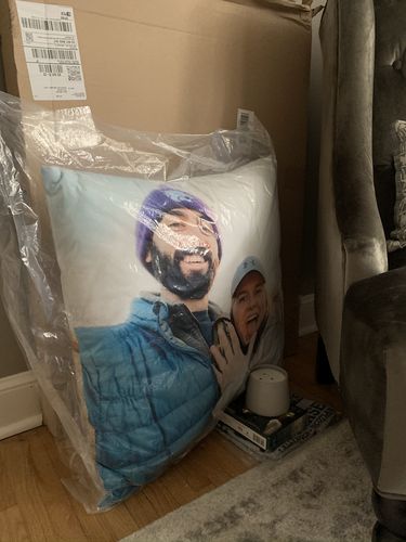 undefined review of Custom Portrait Pillow image 1 out of 1