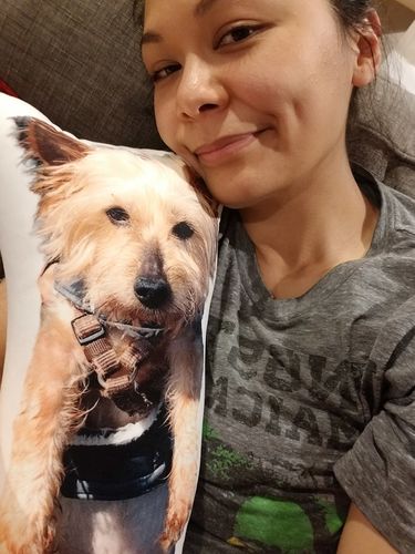 undefined review of Custom Dog Pillow image 1 out of 1