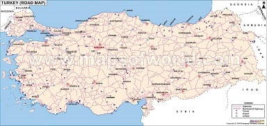 Turkey Road Map