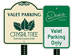 More Custom Valet Signs