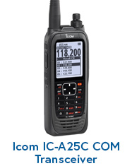 Icom IC-A25C COM Transceiver