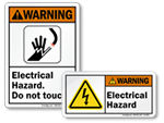 Electrical Hazard Labels