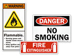 Fire Hazard Labels