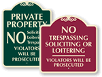 Designer Security Signs