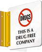 This Is A Drug Free Company Sign