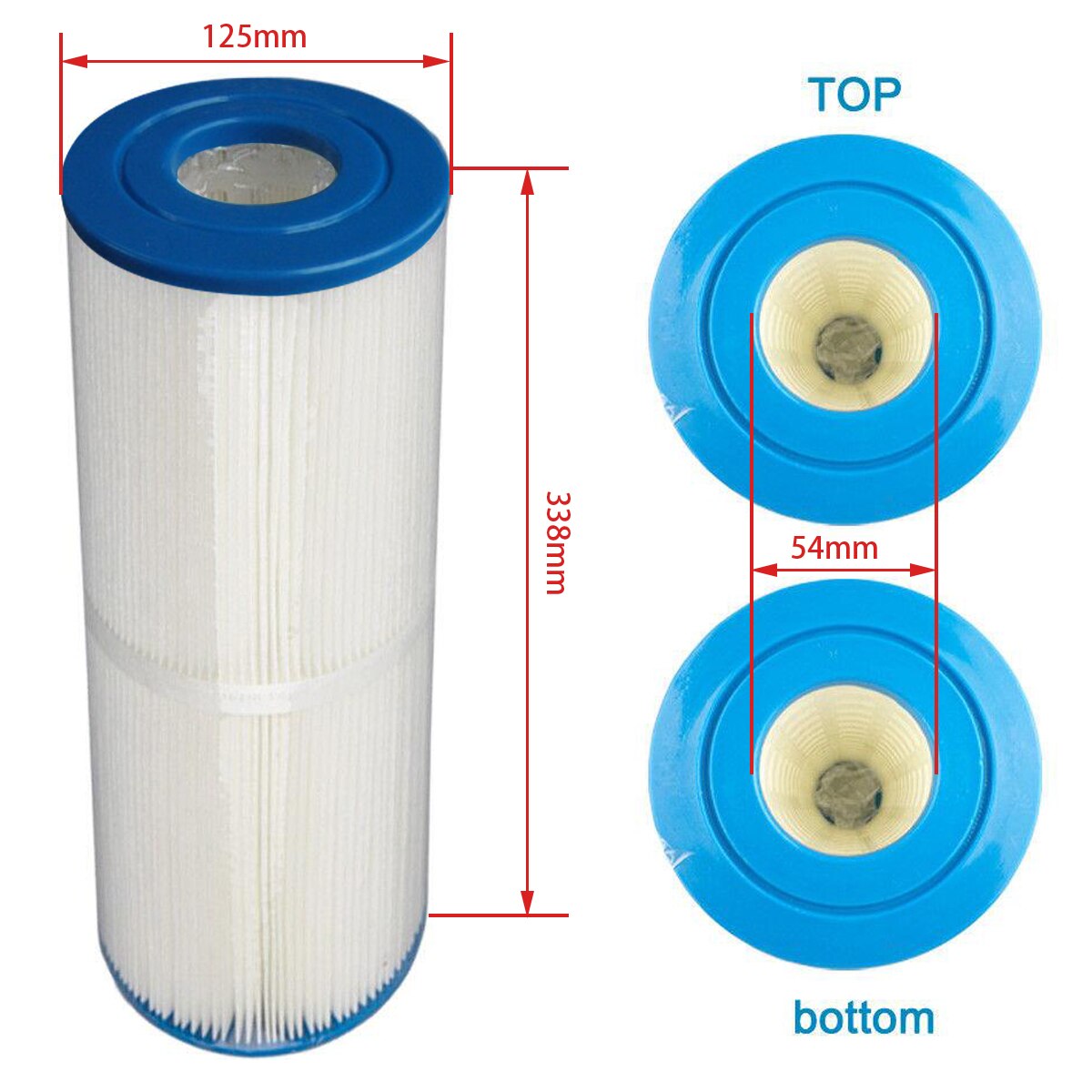 Tub Cartridge Filter En Spa Filter C-4326 Filbur FC-2375 Voor Winer Spa Amc Spa, Monalisa, Jnj,J & J, Mexda, S & G Spa, Angesi