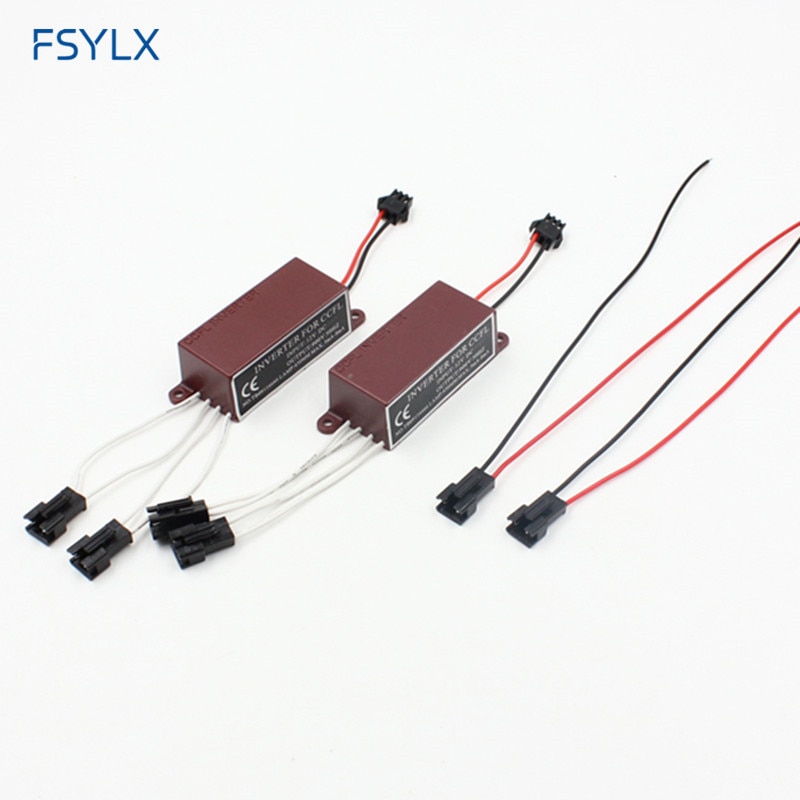 FSYLX CCFL Inverter voor Auto LED Angel Eyes Halo Ring CCFL Spare Ballast voor BMW E46 E39 E38 E36 E32 e34 LED CCFL ballast ontsteker