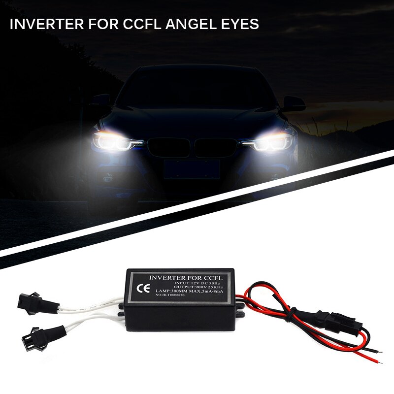 Onever CCFL Inverter voor CCFL Angel Eyes Licht Lamp Halo Ring Spare Ballast 12V Fit voor BMW E36 e46 en Alle Auto 'S