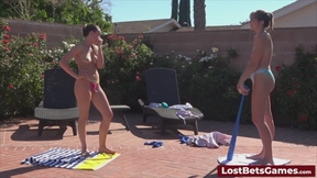 A game of Strip Wiffleball unfolds as a thrilling dance of chance