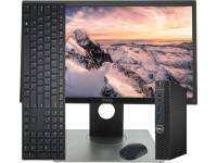 Dell Computer Bundle | OptiPlex 3050 Micro i3-7100T | 20" Dell Monitor w/ Wireless Mouse & Keyboard