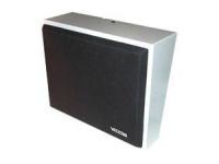 VALCOM V-1052C 8in Amplified Wall Speaker, Metal, Black