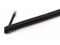 Telephone Handset Cord 12 Foot - Black