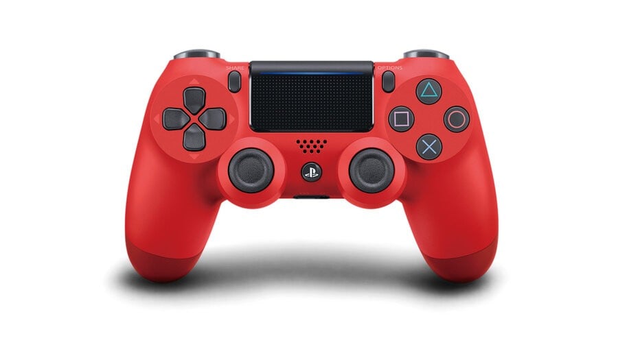 PS4 Magma Red