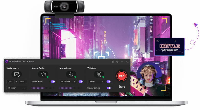 democreator screen recorder