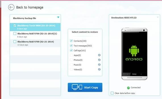 transfer data between iOS and Android devices - Apowersoft