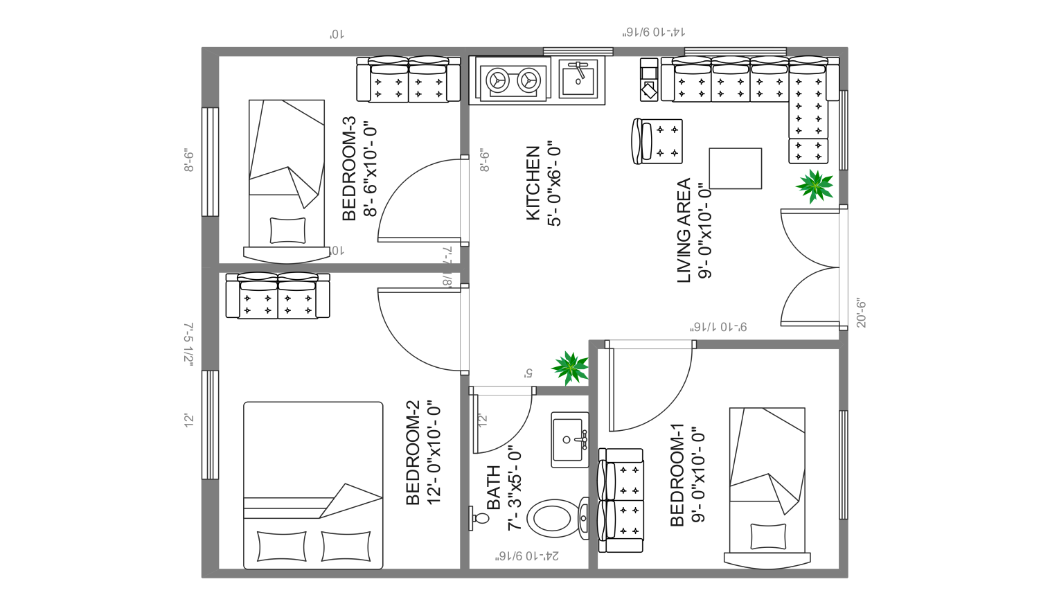 lakefront home plan