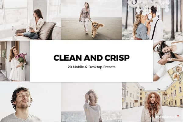 clean and crisp lightroom presets